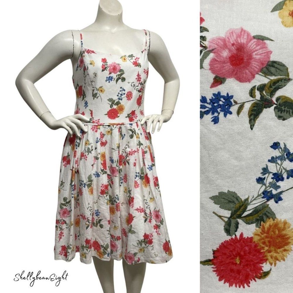 GAL MEETS GLAM Cassie Fit & Flare Bow Dress 18 XXL - Picture 2 of 16